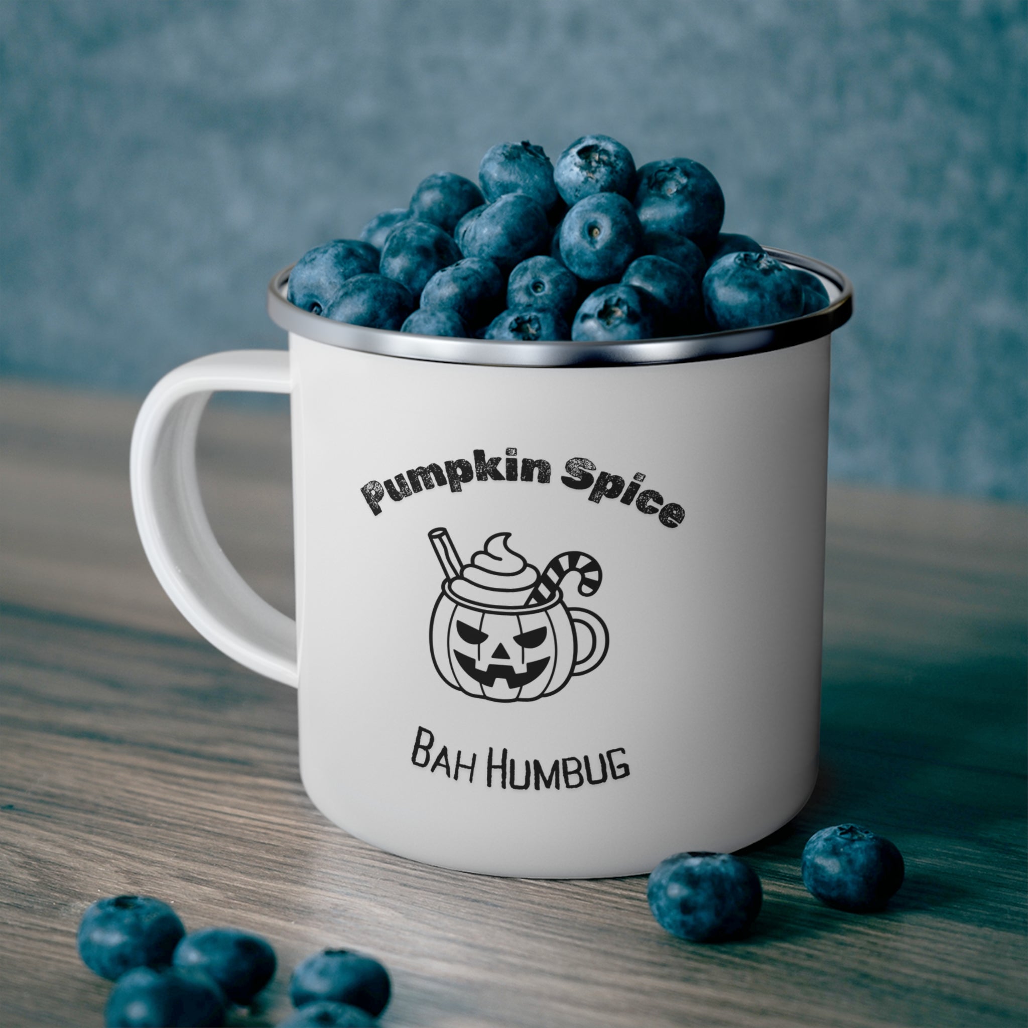 Enamel Mug - Pumpkin Spice Bah Humbug