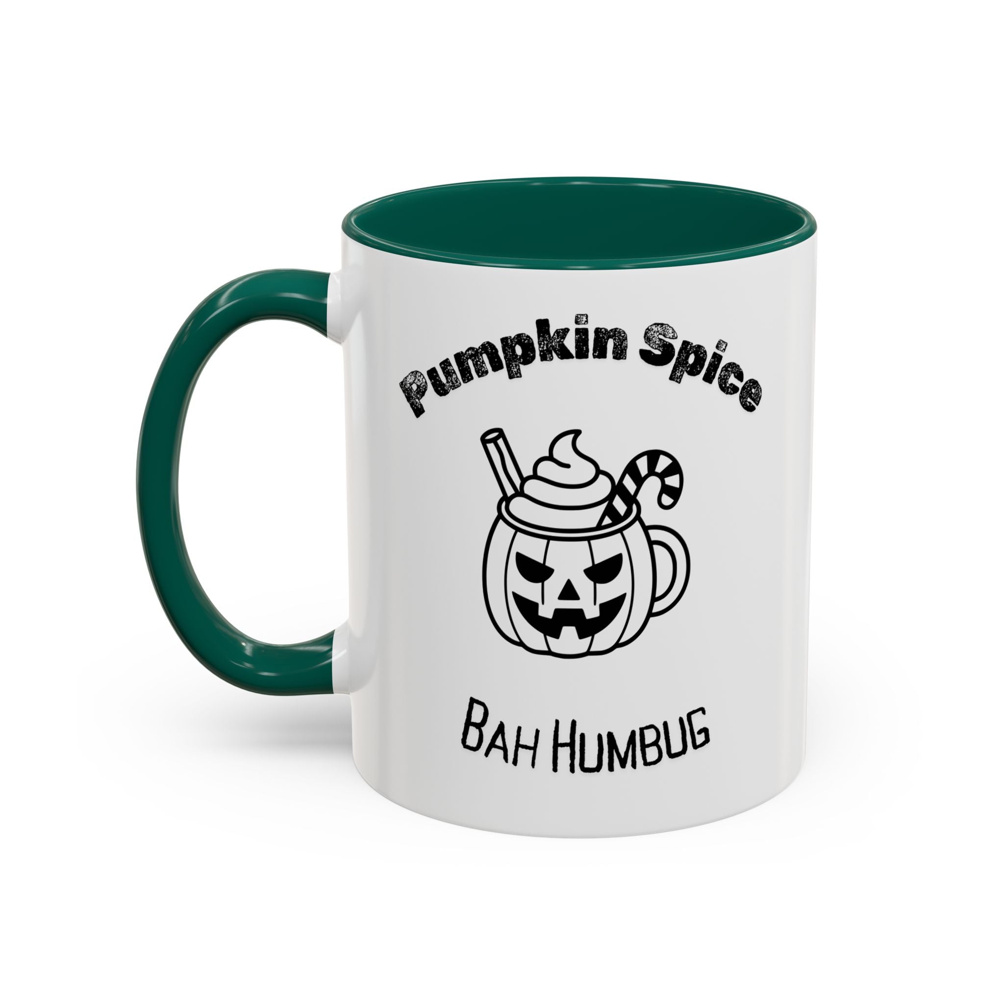 Jack o lantern Pumpkin Spice Bah Humbug design