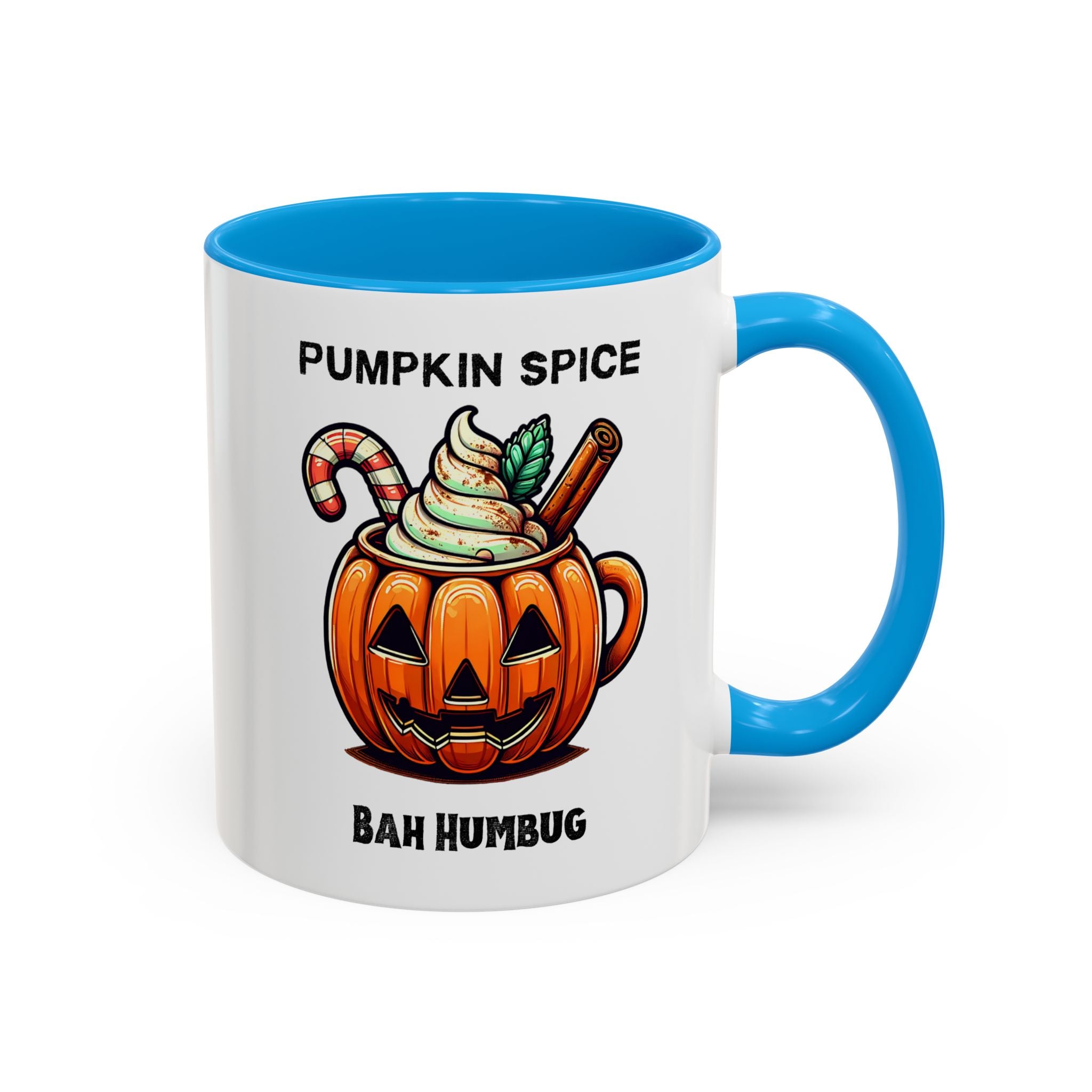 Mug - Jack o lantern Pumpkin Spice Bah Humbug design