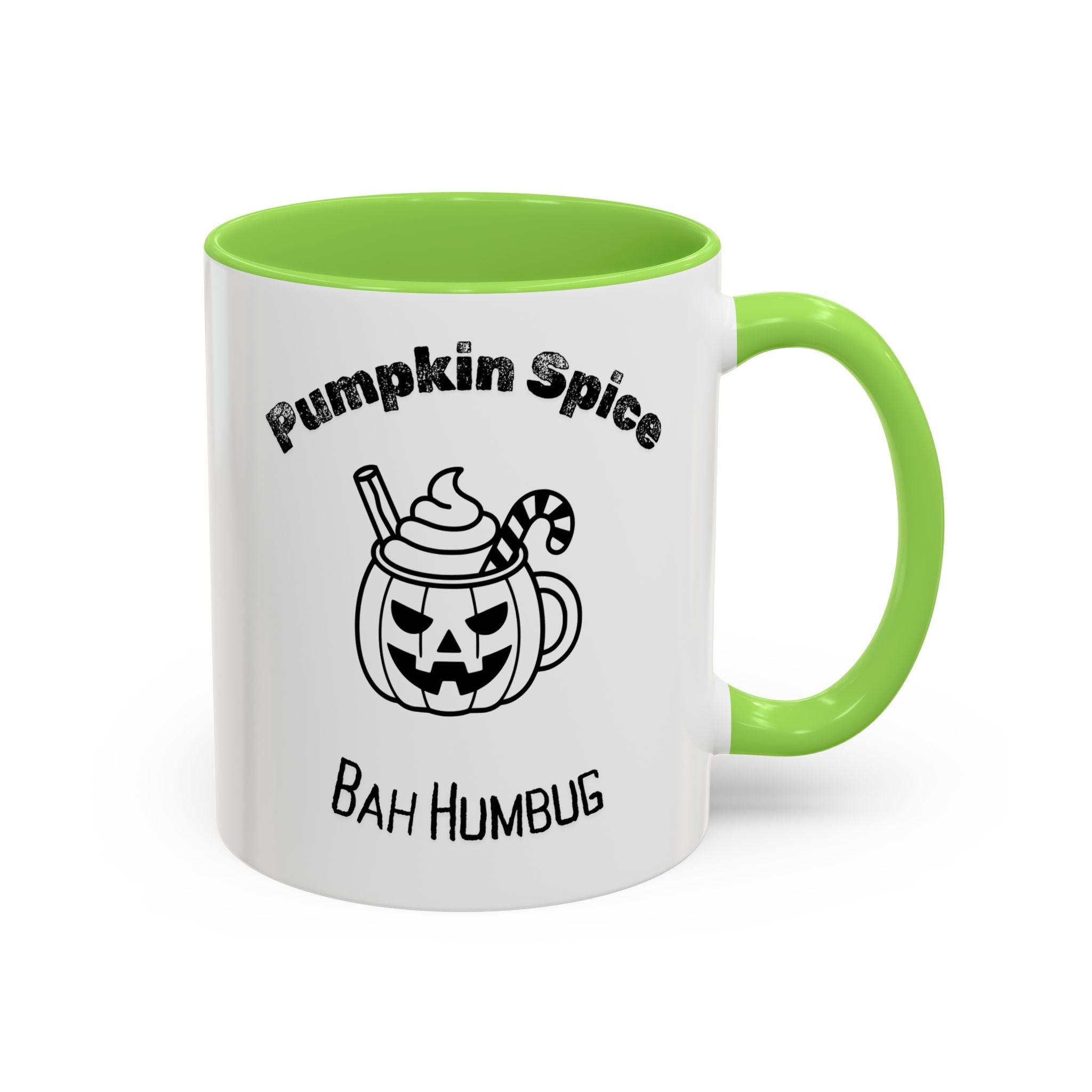 Jack o lantern Pumpkin Spice Bah Humbug design
