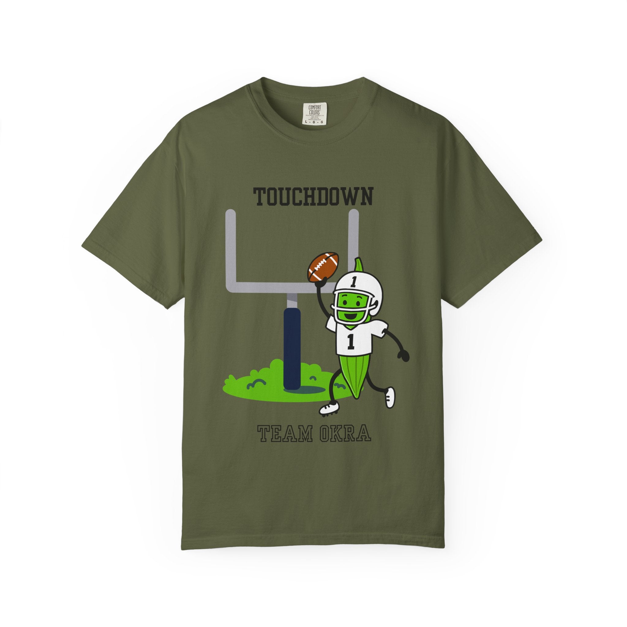 Okra Football Unisex T-shirt
