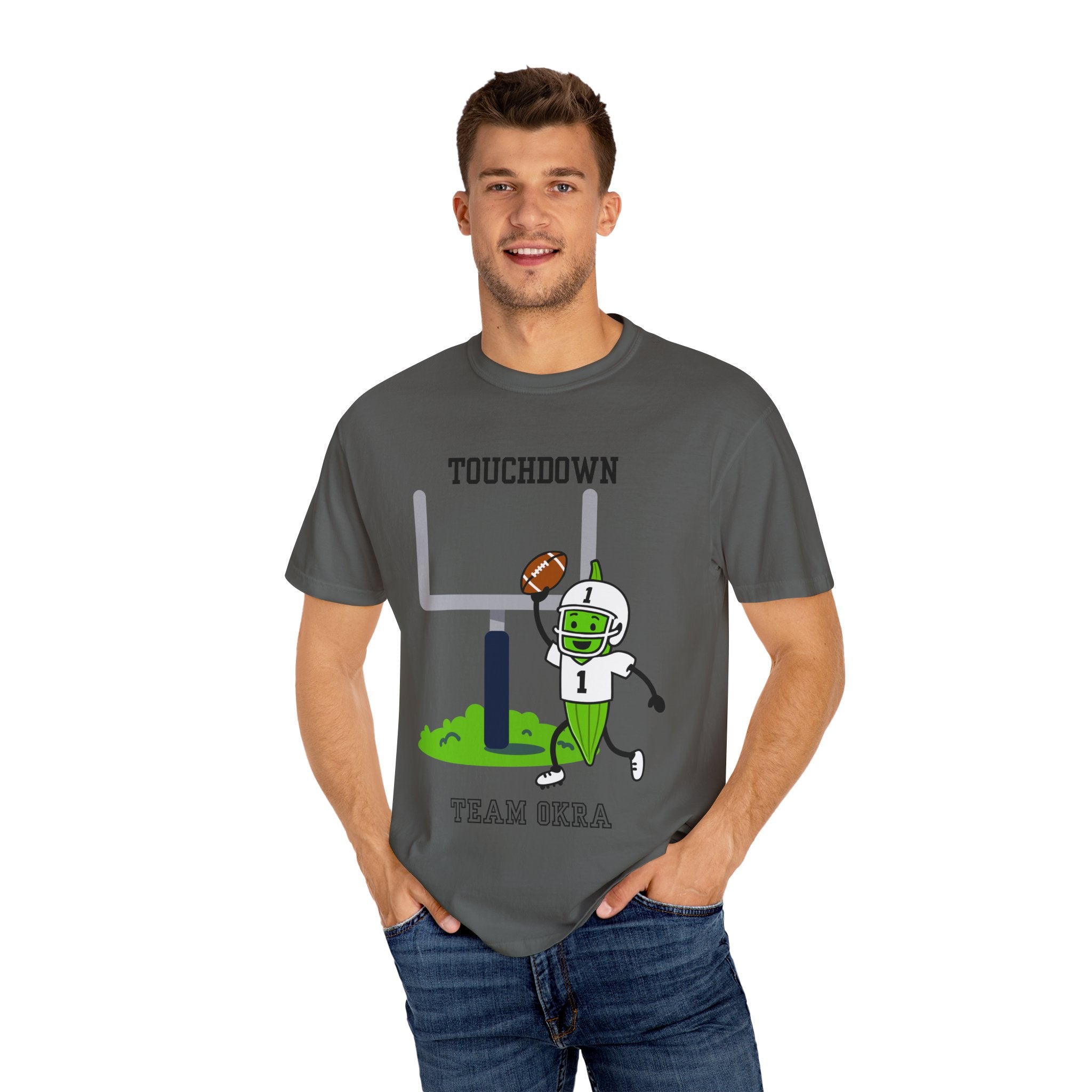 Okra Football Unisex T-shirt