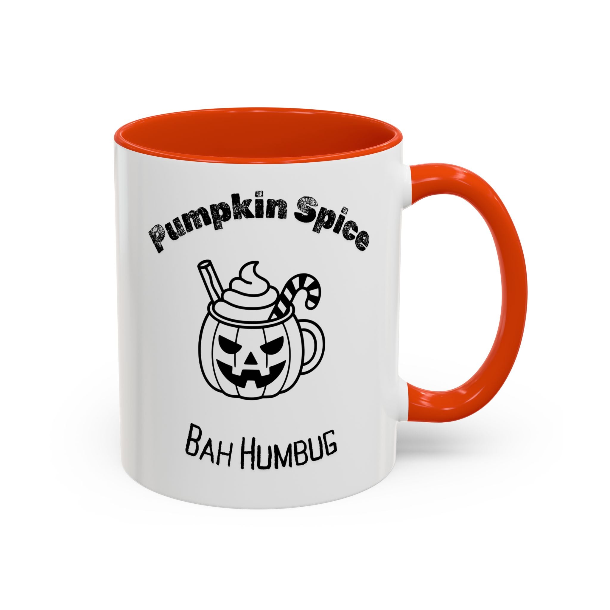 Jack o lantern Pumpkin Spice Bah Humbug design
