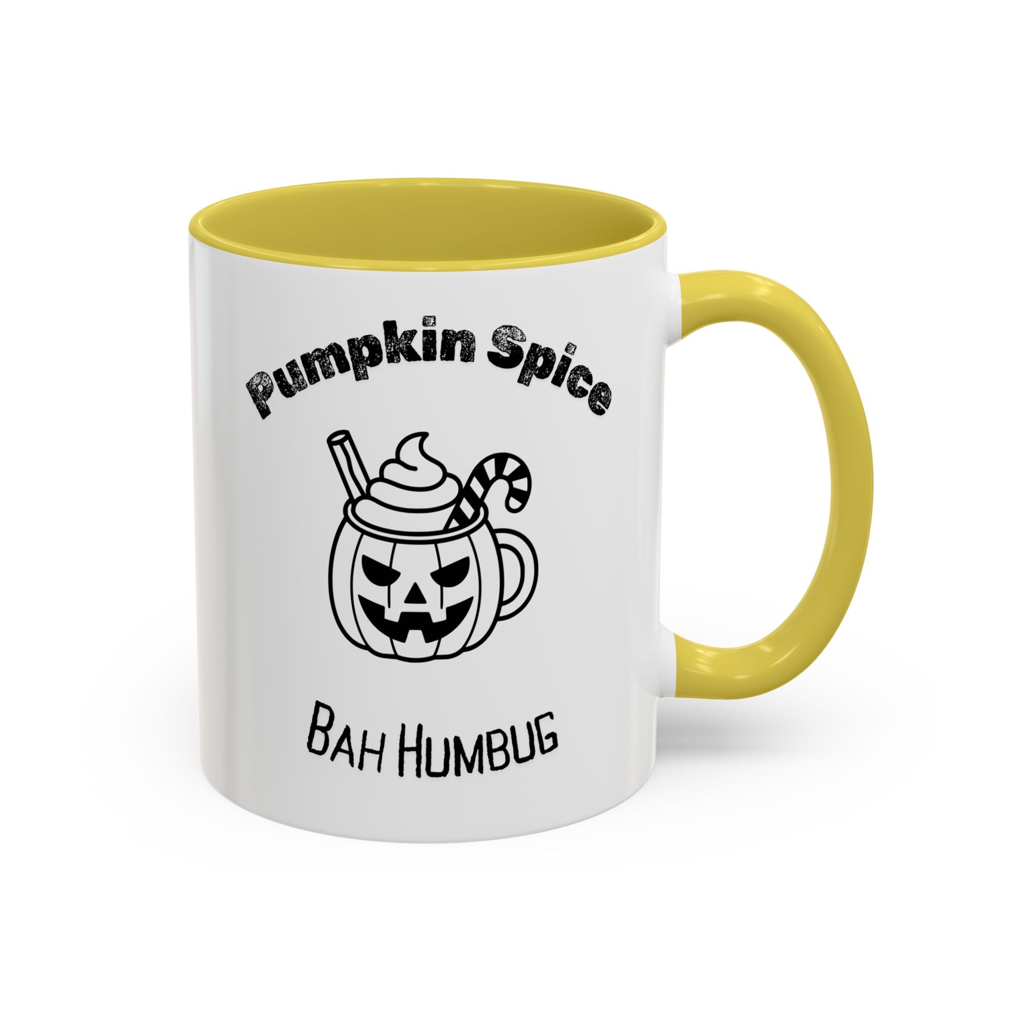 Jack o lantern Pumpkin Spice Bah Humbug design