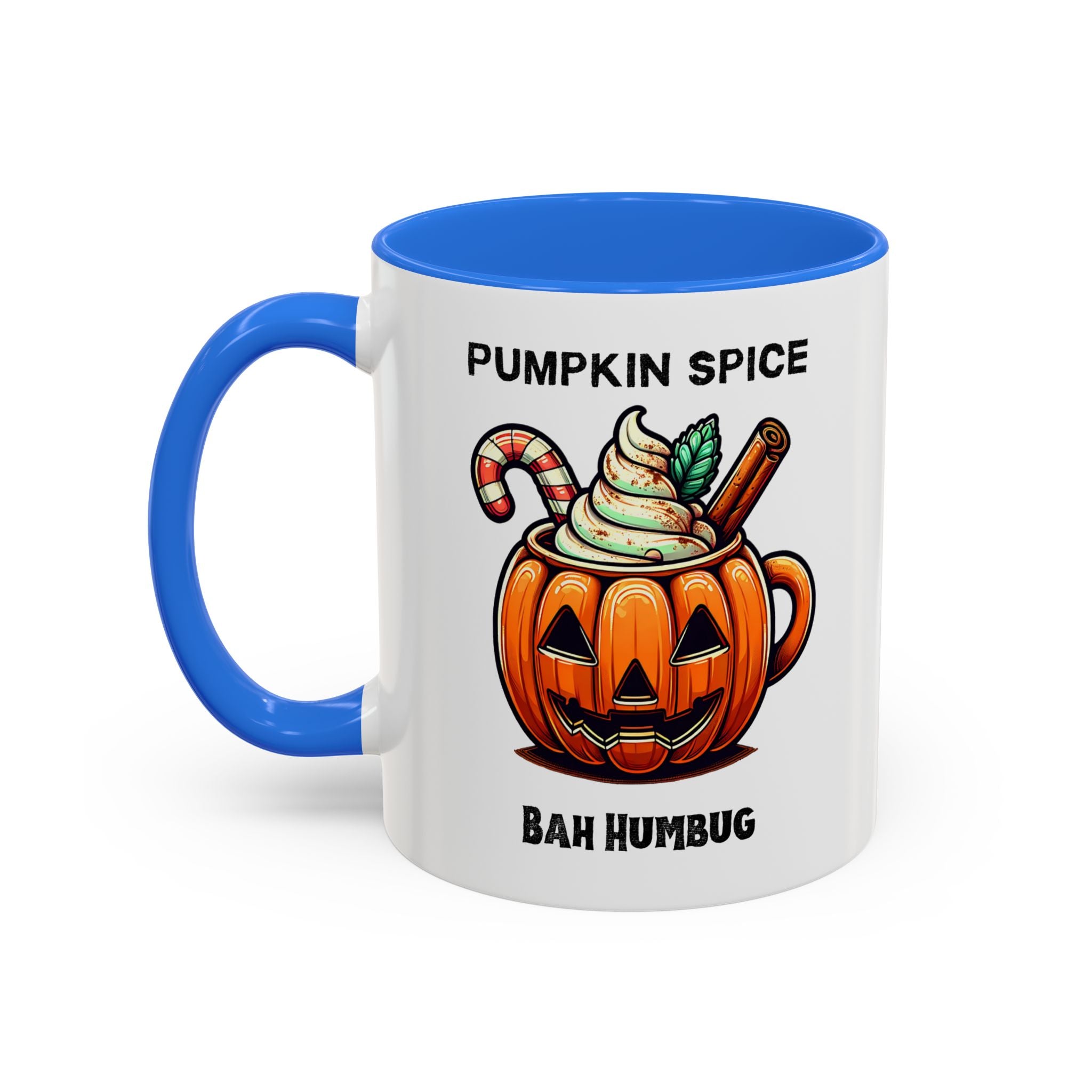 Mug - Jack o lantern Pumpkin Spice Bah Humbug design