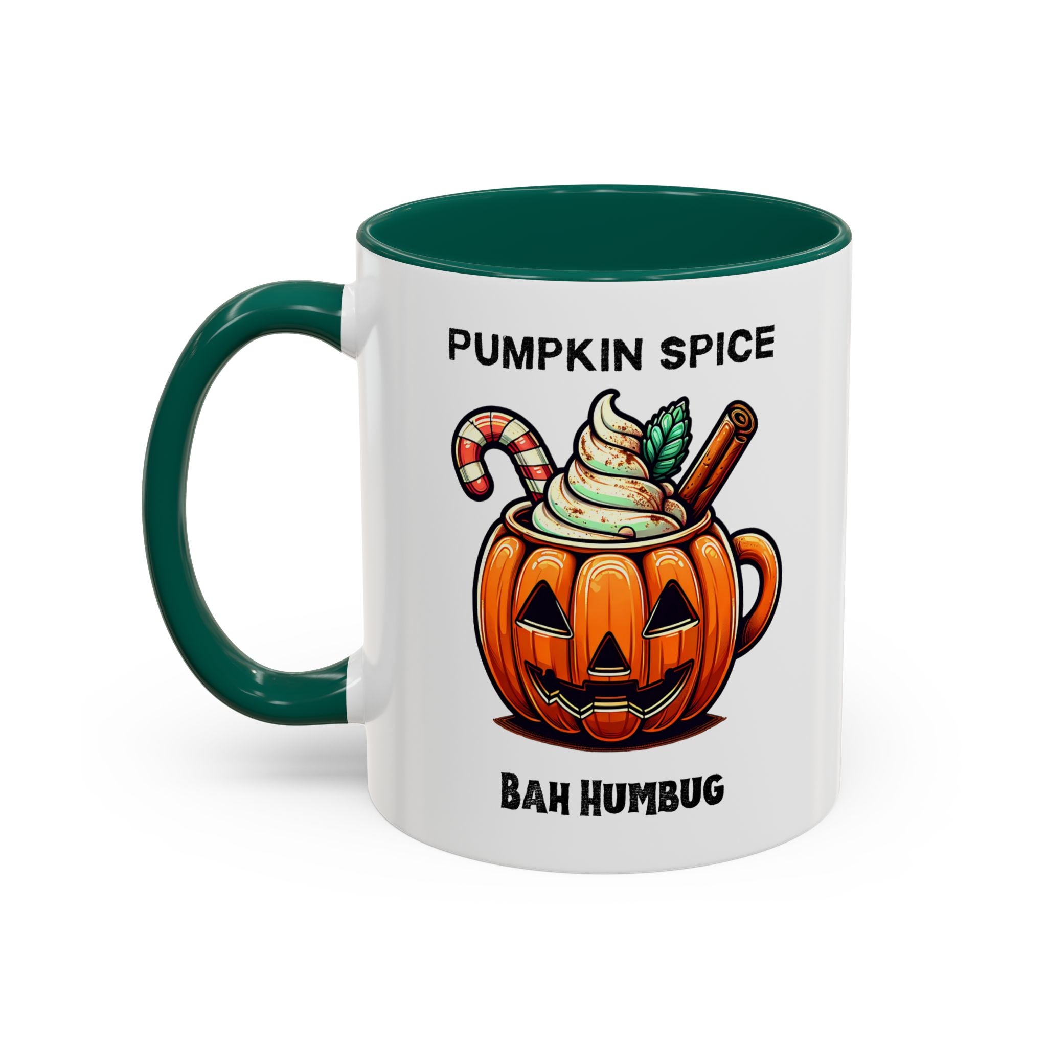 Mug - Jack o lantern Pumpkin Spice Bah Humbug design