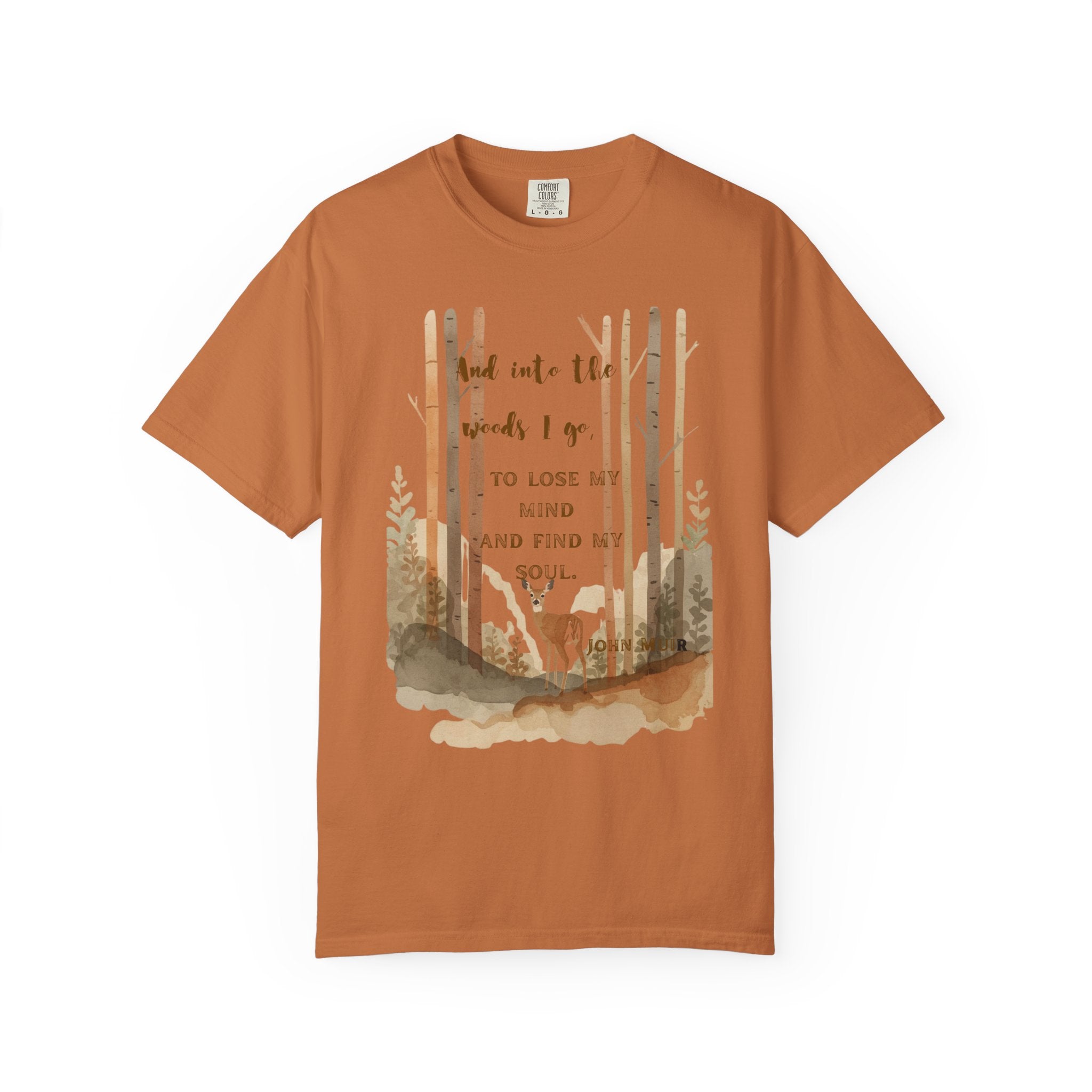 Into The Woods I Go-Deer in fall woods