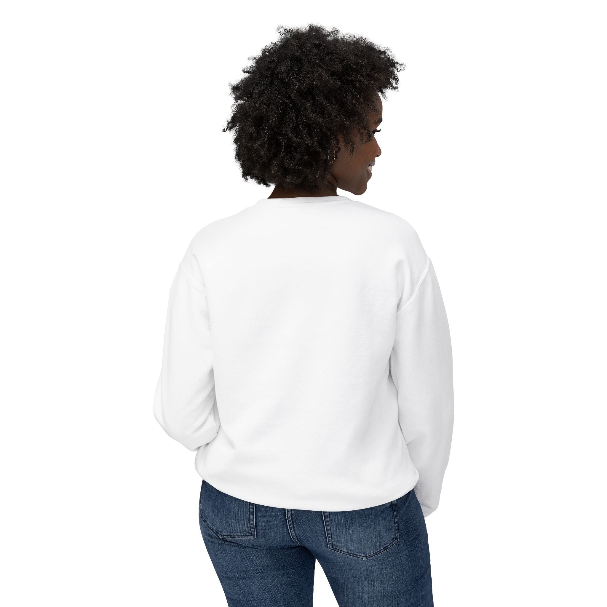 Folded Paper Christmas Trees Sweatshirt